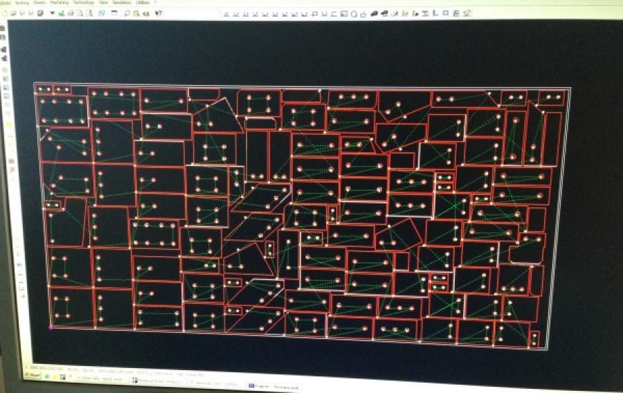 Laser Cut Nesting Software