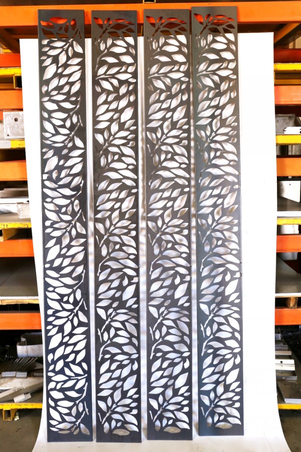 Colorbond Screens Laser Cut